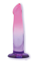 "Shades, 6.25 G-Spot Jelly Tpr Gradient Dong - Pink and Purple IC1312"