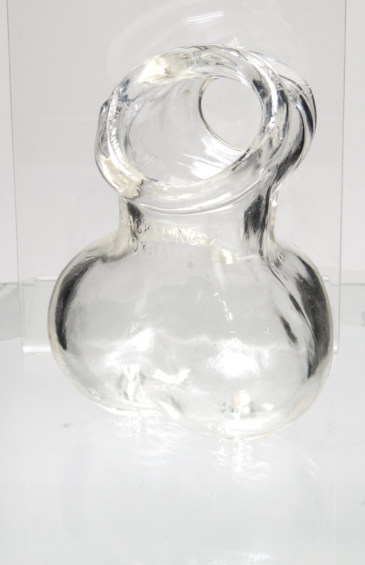 "Sacksling-2, Cocksling Ballbag, Clear OX-3017-CLR"