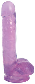 "Lollicock 7 Inch Slim Stick With Balls - Grape Ice CN-14-0515-51"