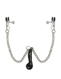 "Fetish Fantasy Series Heavy Weight Nipple  Clamps - Black PD3615-23"