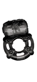 "The Macho Stallions Pulsating Erection Keeper - Black NW2188"