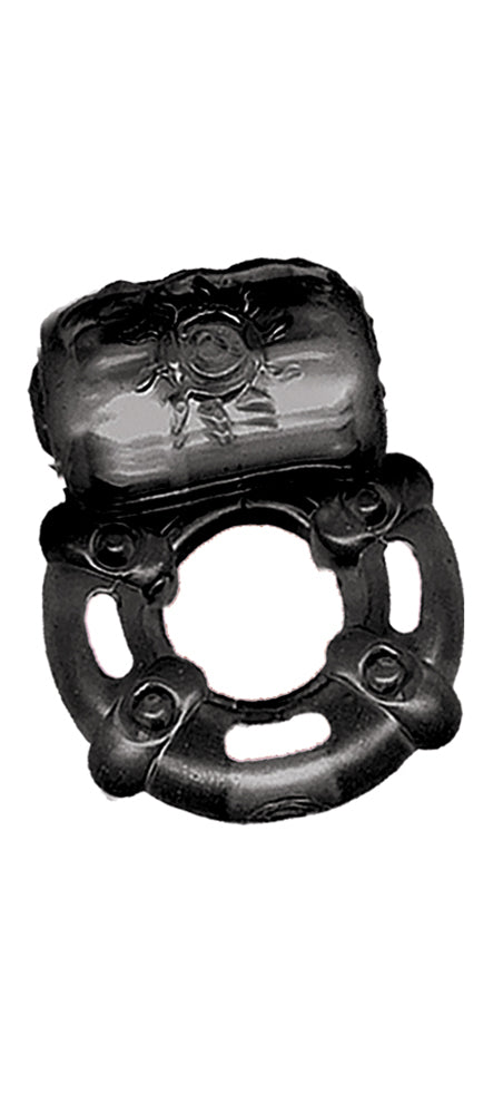 "The Macho Stallions Pulsating Erection Keeper - Black NW2188"