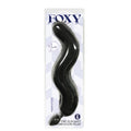 "Foxy Fox Tail Silicone Butt Plug - Black IC1402"