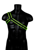 "Gladiator Harness - Small/medium - Glow in the Dark OU-OU761GLOSM"