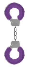 "Beginner's Furry Handcuffs - Purple OU-OU002PUR"