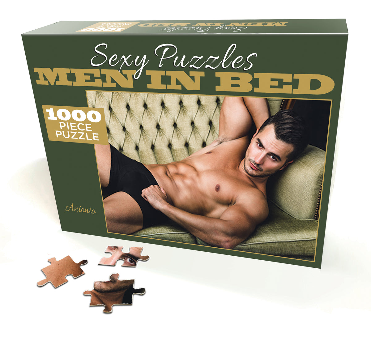 "Sexy Puzzles - Men in Bed - Antonio LG-P100"
