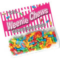 "Weenie Chews Multi Flavor Assorted Penis Shaped Candy - 125 Piece Bag HTP2120"