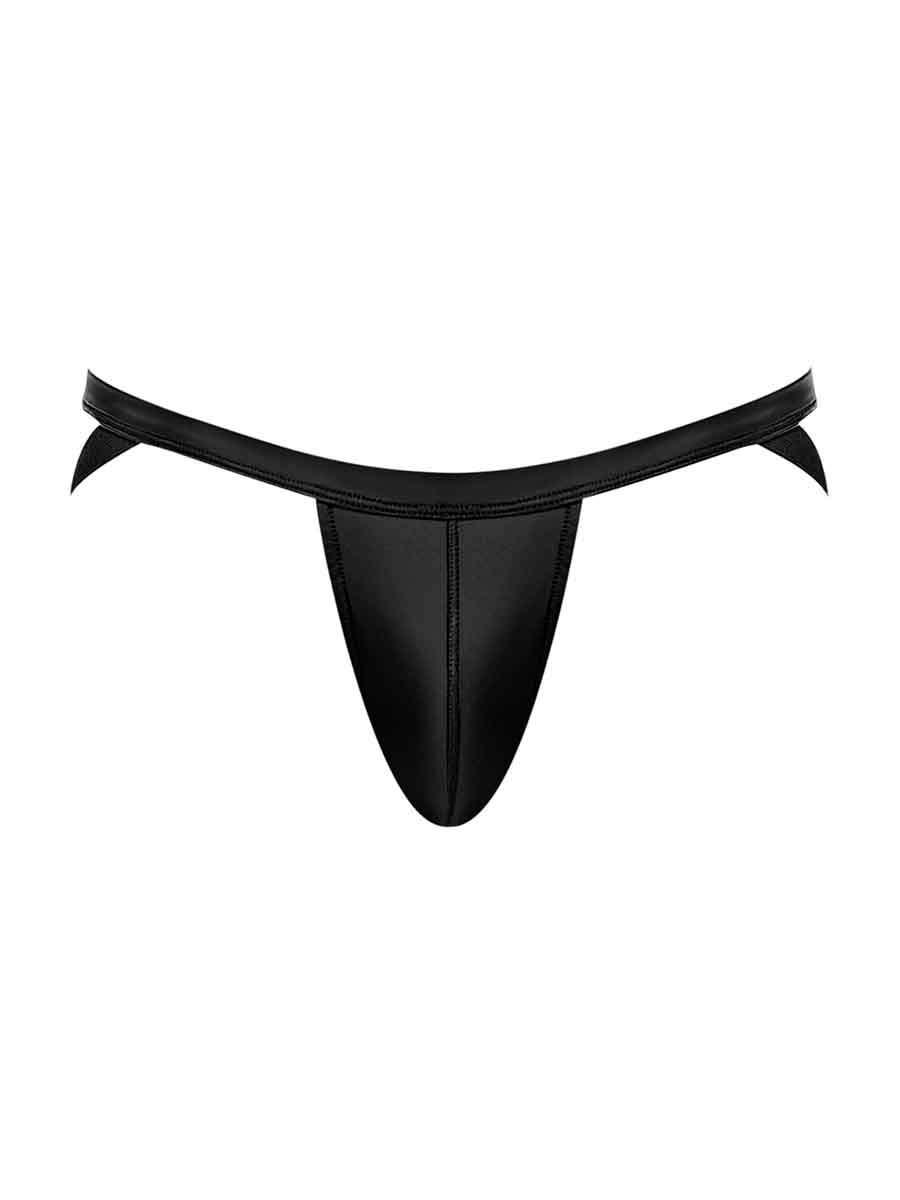 "Cage Matte Strappy Ring Jock - S/ M - Black MP-352261BKSM"