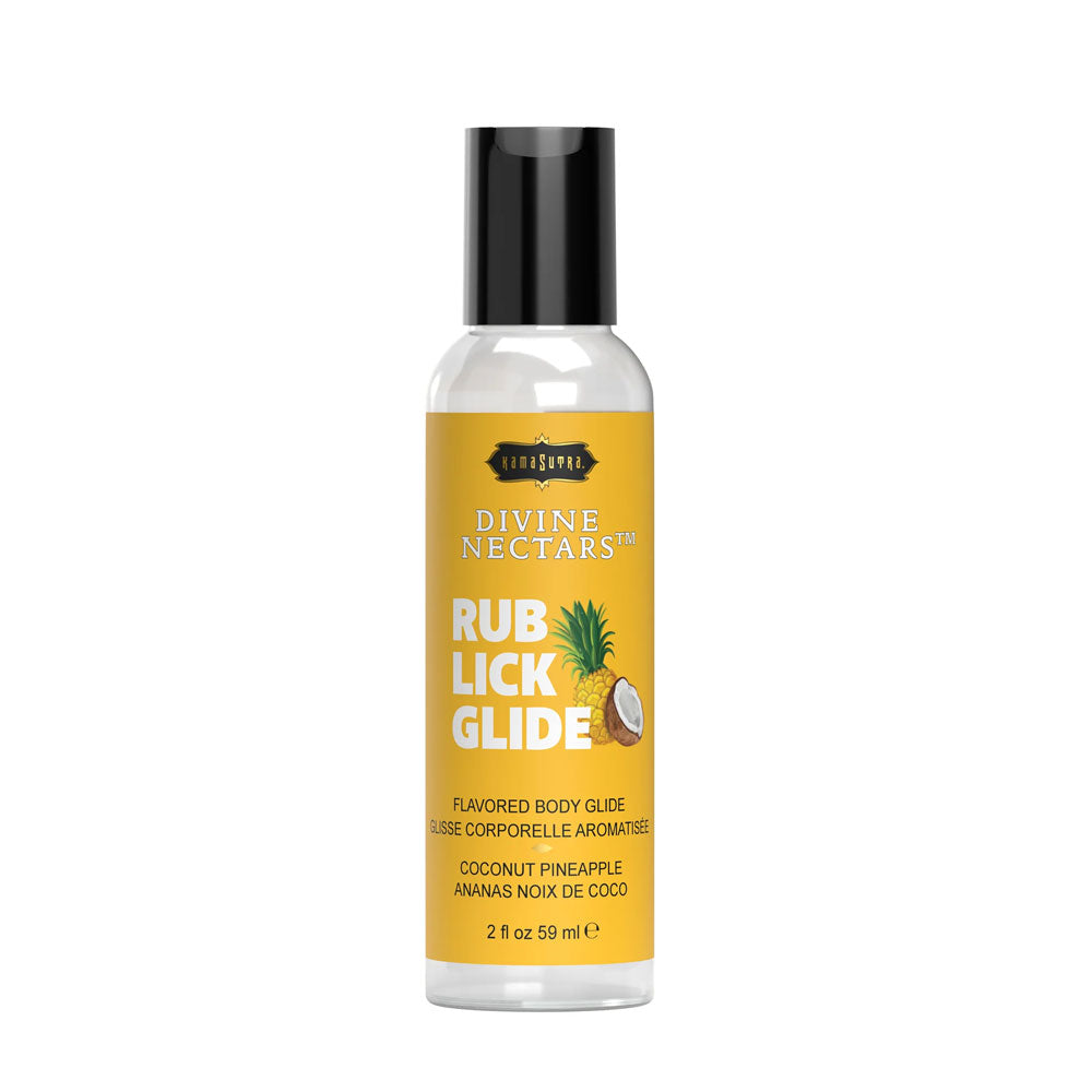 "Divine Nectars Flavored Body Glide - Coconut Pineapple - 2 Fl. Oz./ 59ml KS13032"