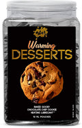 "Wet Warming Desserts Baked Gooey Chocolate Chip Cookie 10 ml Pouches 144pc WT21578"