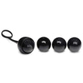 "Cock Dangler Silicone Penis Strap With Weights -  Black MS-AG922"