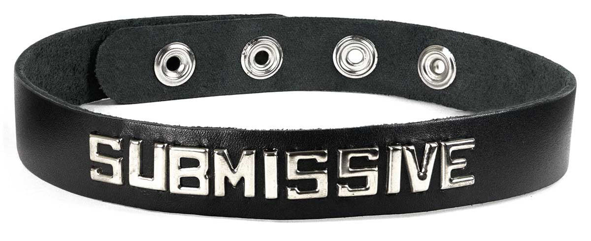 "Sm Collar - Submissive BWB-B6"
