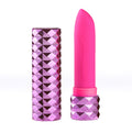 "Roxie Crystal Gem Lipstick Bullet Vibrator - Pink MTMA17001-P1"