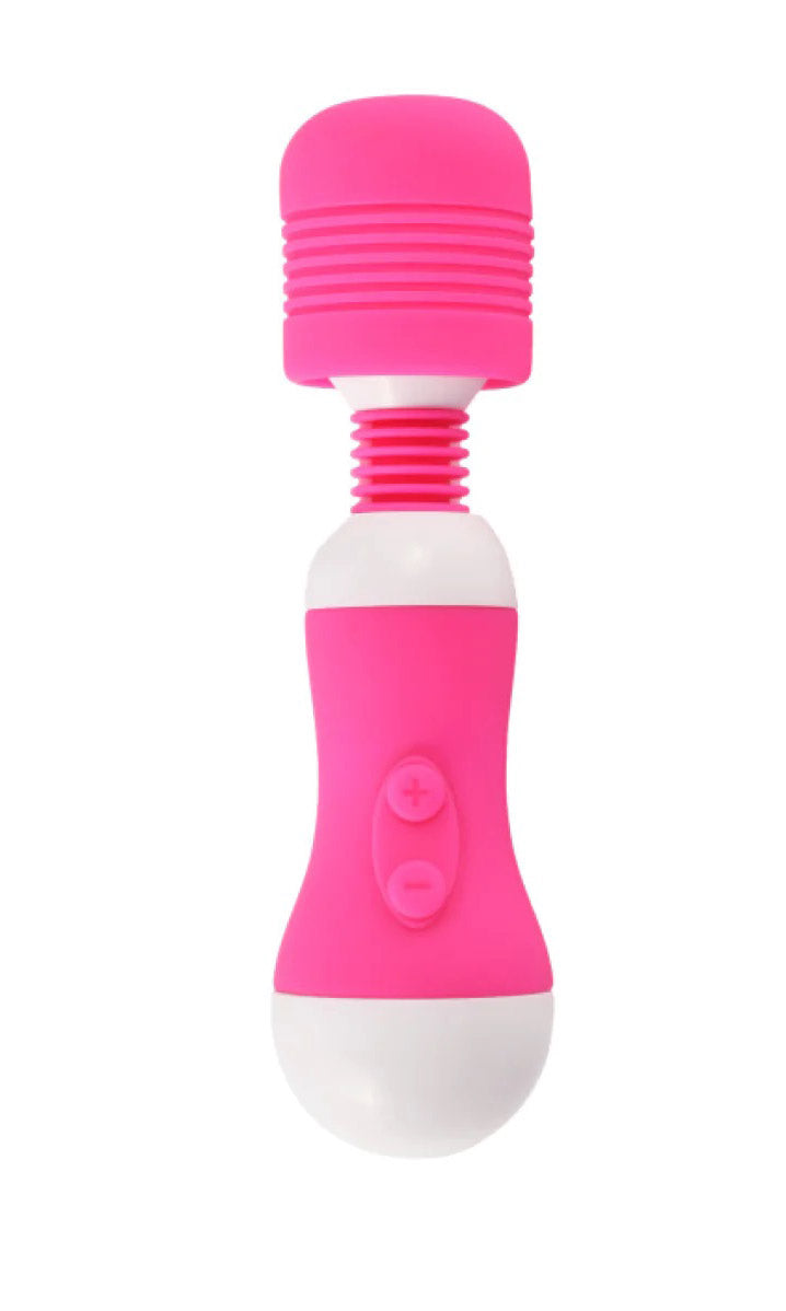 "Yorokobi Rechargeable Mini Wand Massager - Pink SI-61202"