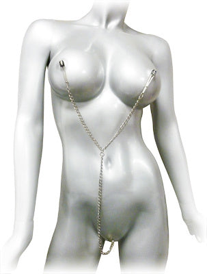 "Nipple to Clit Tweezer Clamp Set MS-SP568"