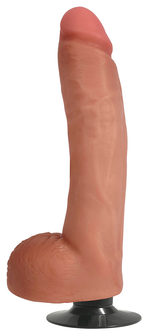 "Jock 10 Inch Vibrating Dong With Balls CN-09-0443-10"