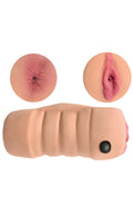 "Mistress Double Stroker Skylar and Sloan - Vanilla CN-07-0849-10"