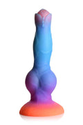 "Space Cock Glow-in-the-Dark Silicone Alien Dildo CC-AH148"