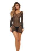 "Mini Dress - One Size - Black RR-7107BLKOS"