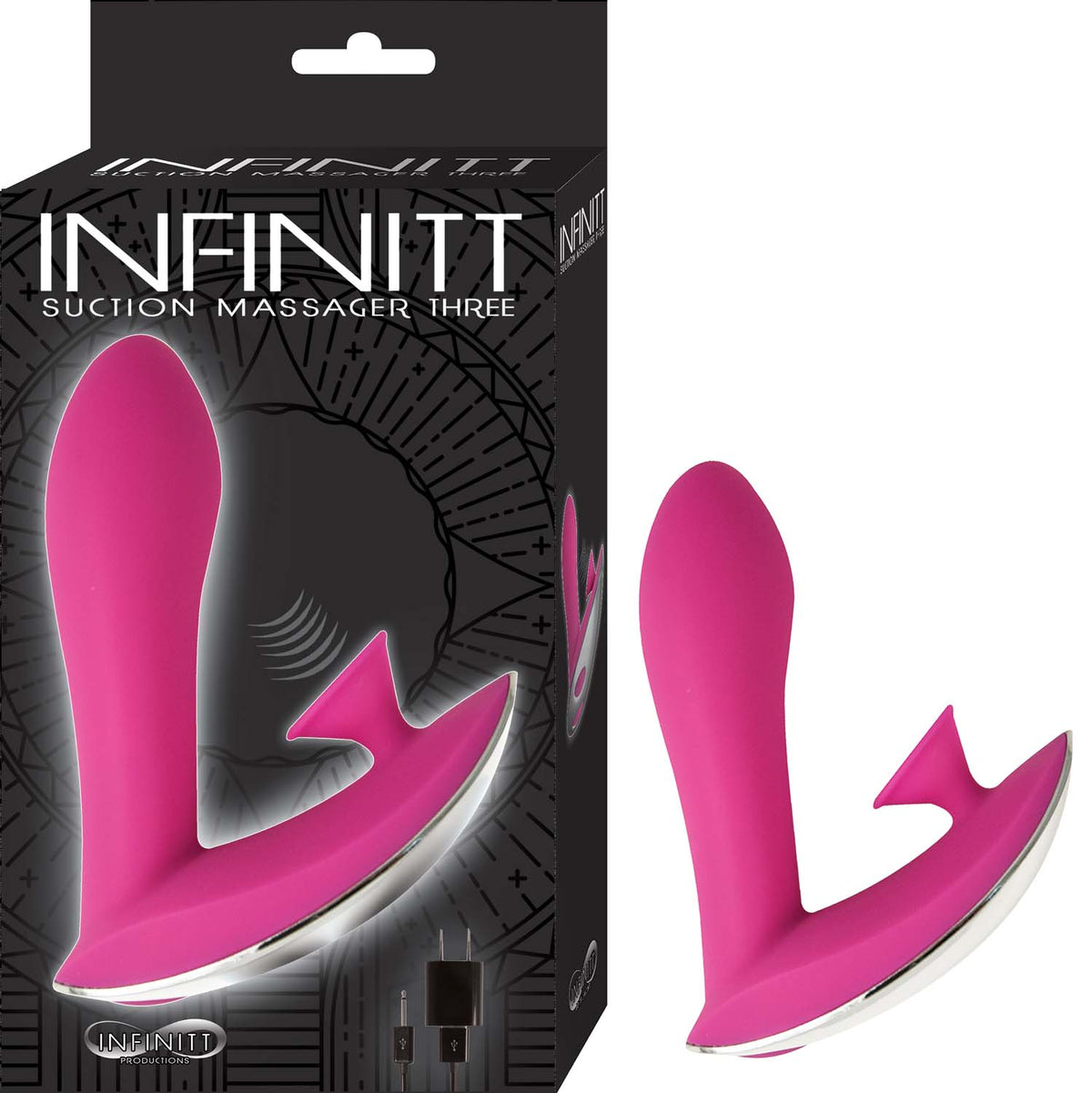 "Infinitt Suction Massager Three - Pink NW2800-1"