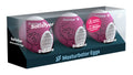 "3 Pc Set Masturbator Egg - Bubble - Violet SAT-9043453"