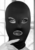 "Subversion Mask With Open Mouth and Eye -  Black OU-OU689BLK"