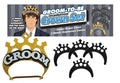"Groom-to-Be Celebration Crown Set LG-NVC050"