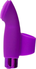 "Naughty Nubbies - Rechargeable Silicone Massager - Purple BMS996-15"
