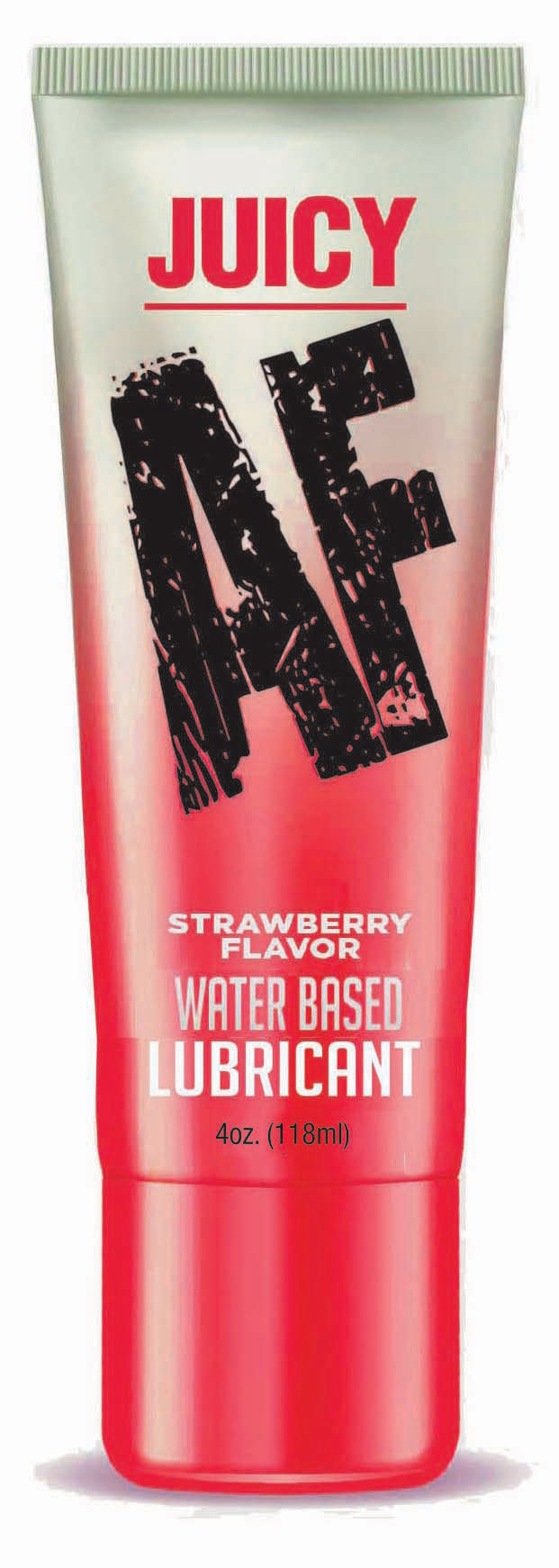 "Juicy Af - Strawberry Water Based Lubricant - 4 Oz LG-BT622"