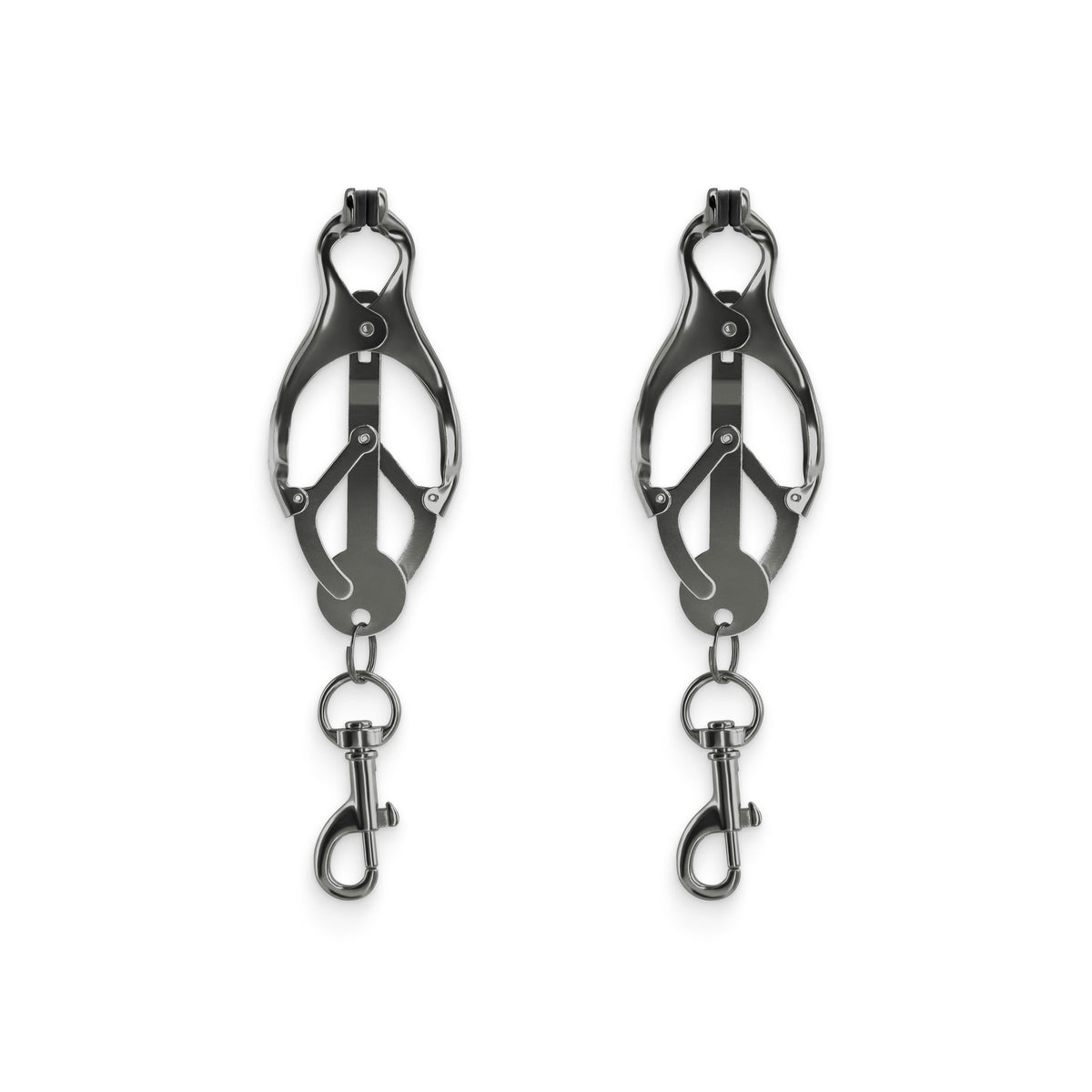 "Bound - Nipple Clamps - C3 - Gunmetal NSN-1303-31"