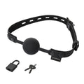 "Sincerely Locking Lace Ball Gag SS520-09"