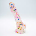 "Cock-a-Palooza Confetti Silicone Suction Dildo LAK-9095"