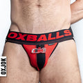 "Fisterjock 3d Fist Tagger Jock Black/red Medium OXJOK1008-BLK/RED-M"