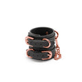 "Bondage Couture - Wrist Cuffs - Black NSN-1306-33"