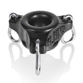 "Slung Stretchy Silicone Weighted Ballstretcher - Black OX-1900-BLK"