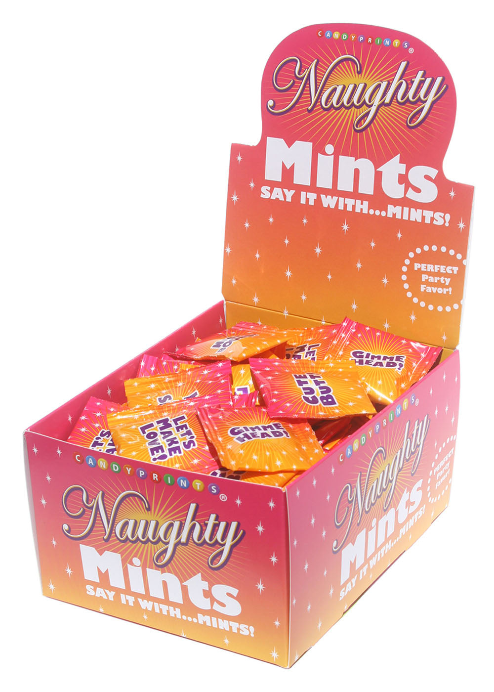 "Naughty Mints Display Carton 100 3.1g Bags CP-417"