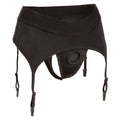 "Boundless Thong With Garter - 2l/3xl - Black SE2701203"