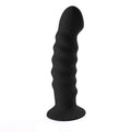 "Kendall Silicone Dong Swirled Satin Finish - Black MT2503-BK1"