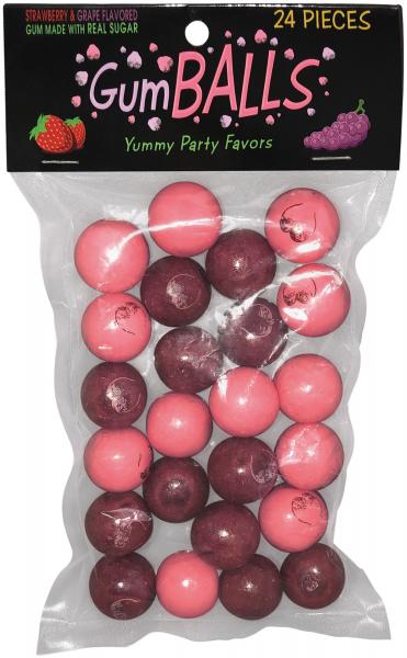 "Printed Gum Balls 24pcs KG-NV066"