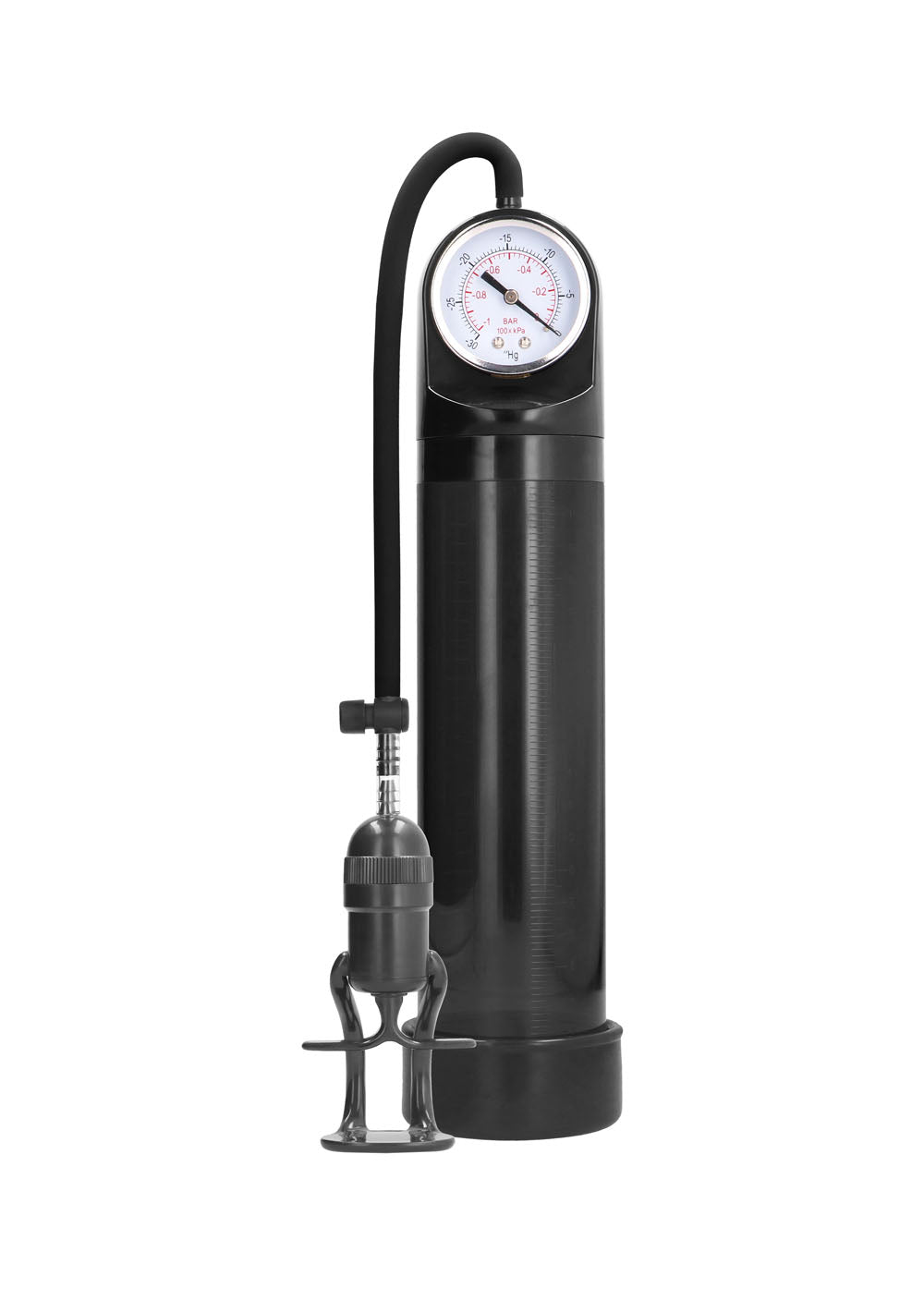 "Deluxe Pump With Advanced Psi Gauge - Black PMP-PMP007BLK"