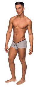 "Tranquil Abyss - Micro Mini Short - Medium White/ Black MP-130234BWM"