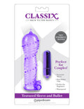 "Classix Textured Sleeve & Bullet - Purple PD1989-12"