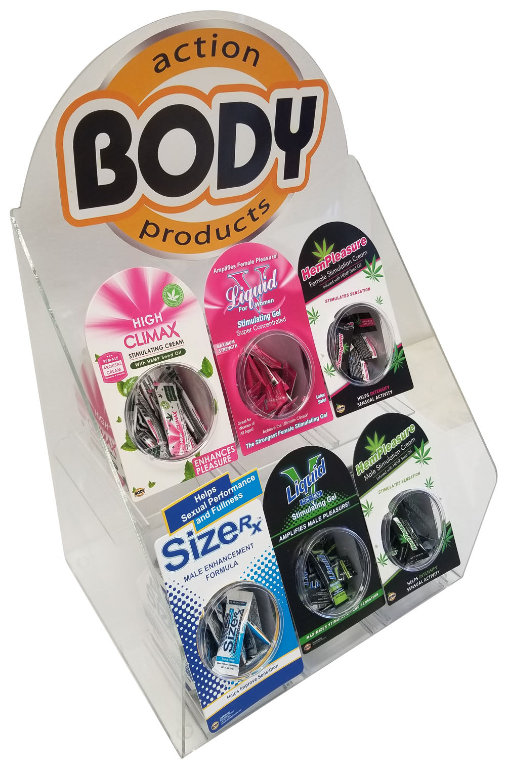 "Acrylic Display Female and Male 50pc BA-ADFM"