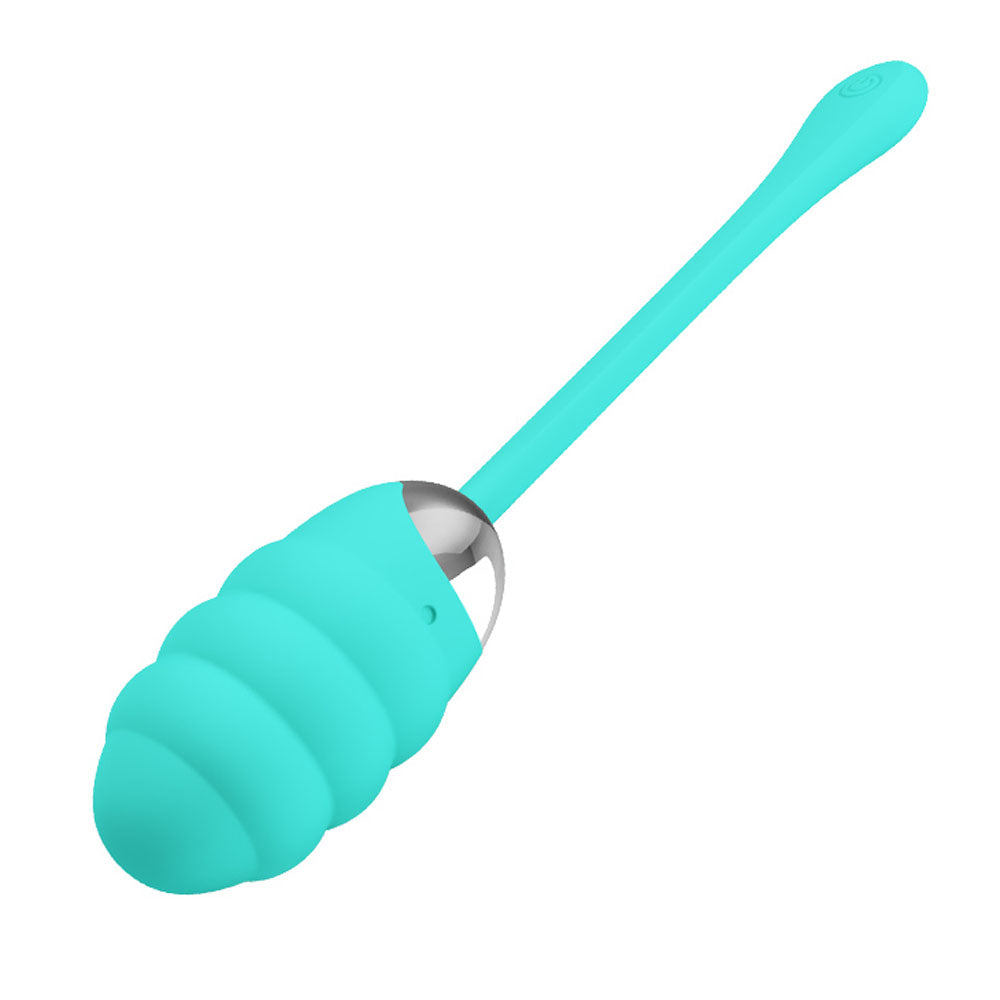 "Pretty Love Franklin Rechargeable Vibrating Egg - Mint BI-014656"