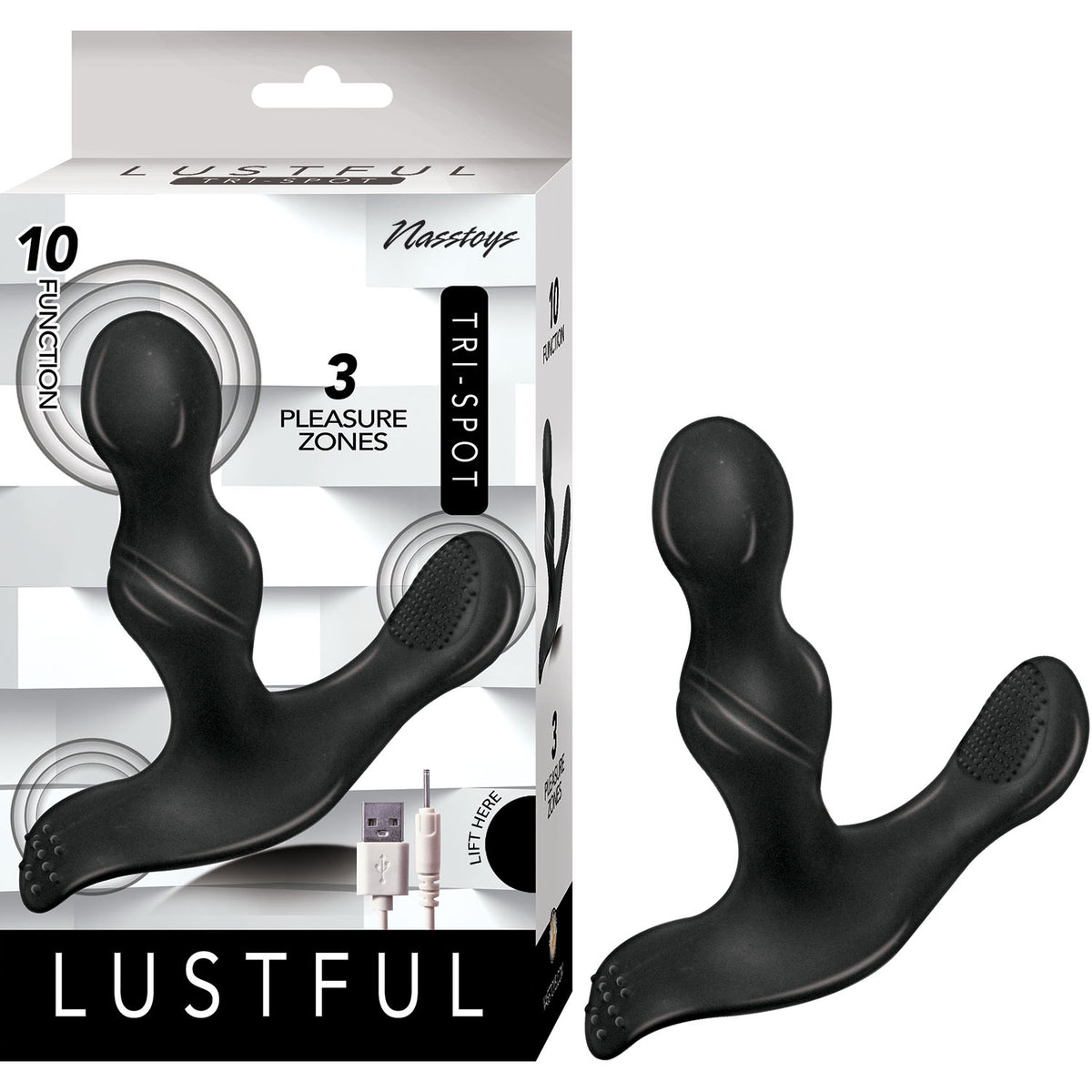 "Lustful Tri-Spot - Black NW2997-2"