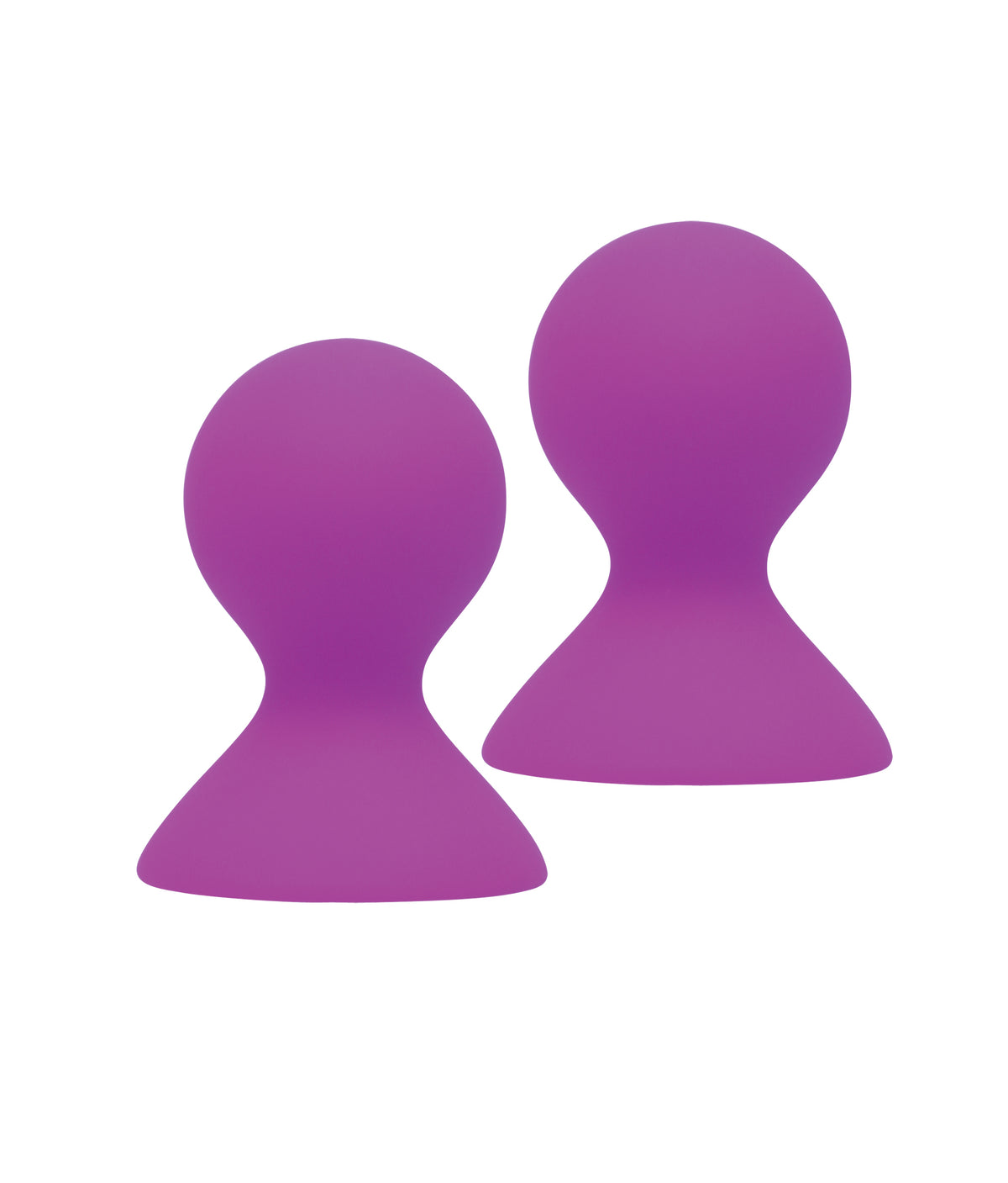 "The 9's Silicone Nipple Pumps -  Purple ICB2311-2"