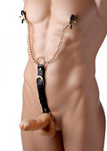 "Penitentiary Nipple Clamps and Cockring Set MS-AD909"