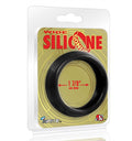 "Wide Silicone Donut - Black - 1.88-Inch Diameter SI-95129"