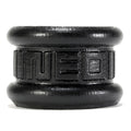 "Neo 1.25 Inch Short Ball Stretcher Squishy Silicone - Smoke Black OX-1258-BLK"