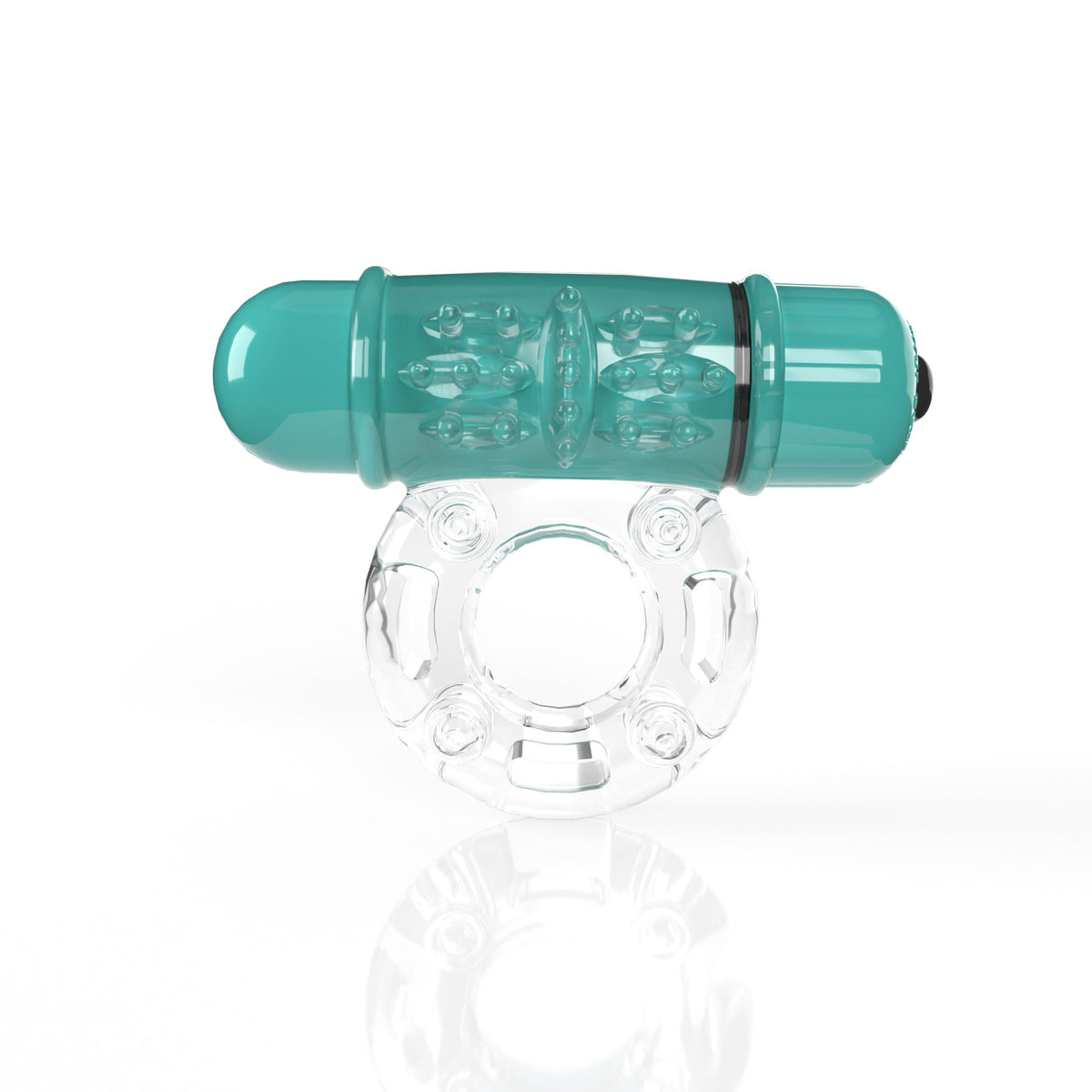 "Screaming O 4b - Owow Super Powered Vibrating Ring - Kiwi SO-4BOW-KW"